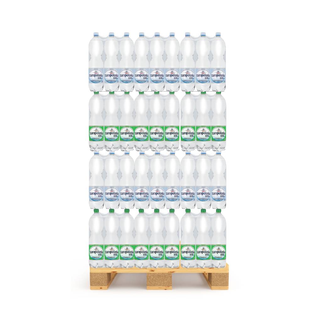 1.5l woda mineralna staropolanka x 504 MIX