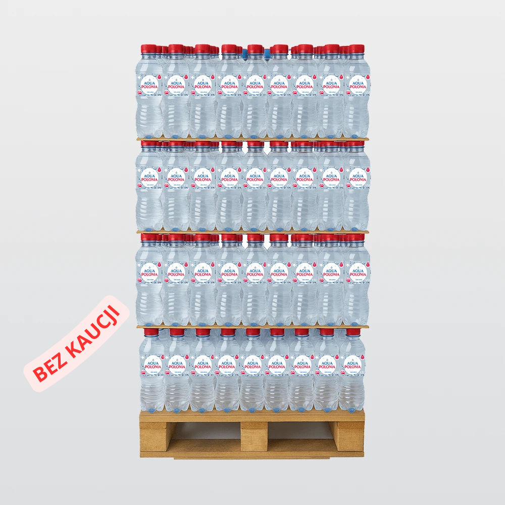BEZ KAUCJI Aqua Polonia 1,5L Woda niegazowana Paleta 504 szt. 